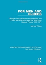 For Men and Elders - Monica Wilson - 9781138600379
