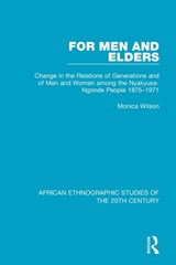 For Men and Elders - Monica Wilson - 9781138600386
