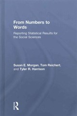 From Numbers to Words - Susan Morgan ; Tom Reichert ; Tyler R. Harrison - 9781138638075