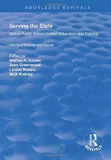 Serving the State - Morton R. Davies ; John Greenwood ; Nicholas Walkley - 9781138716858