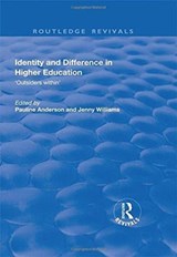 Identity and Difference in Higher Education - PAULINE ANDERSON ; JENNY (DUBLIN CITY UNIVERSITY,  Ireland) Williams - 9781138720022