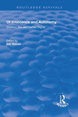 Of Innocence and Autonomy - Eric Heinze - 9781138728295