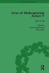 Lives of Shakespearian Actors, Part I, Volume 1 - Gail Marshall ; Tetsuo Kishi ; Michael Caines ; Paul Goring ; Nicola Shaughnessy - 9781138754300