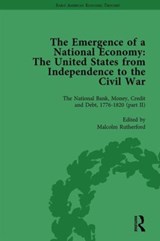 The Emergence of a National Economy Vol 4 - WILLIAM J BARBER ; MARIANNE JOHNSON ; MALCOLM (UNIVERSITY OF VICTORIA,  Canada) Rutherford - 9781138759558
