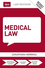 Q&A Medical Law - Jonathan (University of Oxford Herring - 9781138831018