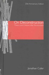On Deconstruction - Jonathan Culler - 9781138834415