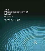 The Phenomenology of Mind - G W F Hegel - 9781138870956
