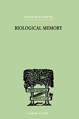 Biological Memory - Eugenio Rignano - 9781138875043