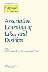 Associative Learning of Likes and Dislikes - Jan de Houwer ; Frank Baeyens ; Andy Field - 9781138877955