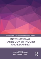 International Handbook of Inquiry and Learning - Ravit Golan Duncan ; Clark Chinn - 9781138922600