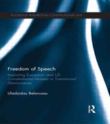 Freedom of Speech - Uladzislau Belavusau - 9781138935129