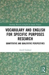 Vocabulary and English for Specific Purposes Research - AVERIL (VICTORIA UNIVERSITY OF WELLINGTON,  New Zealand) Coxhead - 9781138963139
