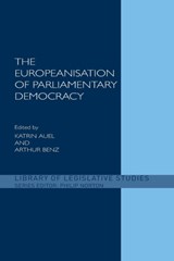 The Europeanisation of Parliamentary Democracy - KATRIN (INSTITUTE FOR ADVANCED STUDIES,  Vienna, Austria) Auel ; Arthur Benz - 9781138969124