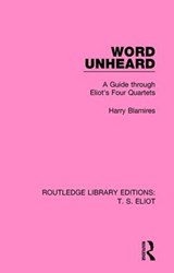 Word Unheard - Harry Blamires - 9781138998414