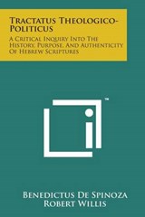 Tractatus Theologico-Politicus - Benedictus De Spinoza - 9781169969193