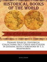 Sect, Creed and Custon in Judaism - Jacob S Raisin - 9781241067922