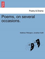 Poems, on several occasions. - Pilkington, Matthew - 9781241140724