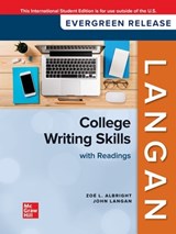 College Writing Skills with Readings: 2026 Release ISE -  John Langan - 9781266102370