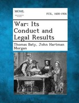 War - Thomas Baty ; John Hartman Morgan - 9781289347116