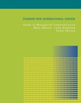 Guide to Managerial Communication - Mary Munter ; Lynn Hamilton - 9781292021751