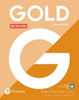 Gold B1+ Pre-First New Edition Exam Maximiser with Key - Lynda Edwards ; Jacky Newbrook ; Helen Chilton - 9781292202303