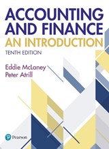 Accounting and Finance: An Introduction - Eddie McLaney ; Peter Atrill - 9781292312262