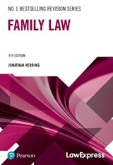Law Express Revision Guide: Family Law - Jonathan Herring - 9781292439303