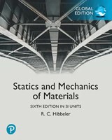 Statics and Mechanics of Materials, 6th Global edition in SI Units - Russell C. Hibbeler - 9781292460208