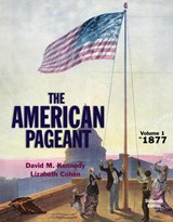 Kennedy, D: American Pageant, Volume 1 - KENNEDY,  David - 9781305075931