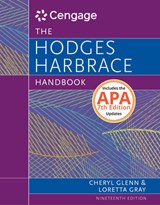 Hodges Harbrace Handbook, 2016 MLA Update - Cheryl (The Pennsylvania State University) Glenn ; Loretta (Central Washington University) Gray - 9781337279512