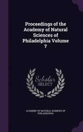 Proceedings of the Academy of Natural Sciences of Philadelphia Volume