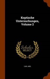 Koptische Untersuchungen, Volume