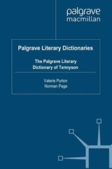 The Palgrave Literary Dictionary of Tennyson - V. Purton ; N. Page - 9781349521869