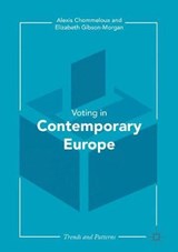 Contemporary Voting in Europe - CHOMMELOUX,  Alexis ; Gibson-Morgan, Elizabeth - 9781349701964