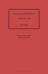State of Emergency - COLIN (UNIVERSITY OF GLAMORGAN,  UK) Baker - 9781350183155