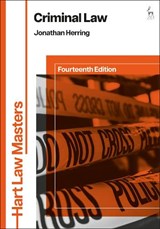 Criminal Law - Jonathan (University of Oxford Herring - 9781350510128