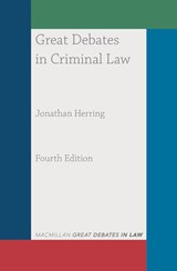 Great Debates in Criminal Law - Jonathan (University of Oxford Herring - 9781352010237