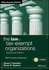 The Law of Tax-Exempt Organizations, 2026 Supplement - Shane T. (Meadows Mental Health Policy Institute for Texas) Hamilton ; Bruce R. (District of Columbia Bar) Hopkins - 9781394354337