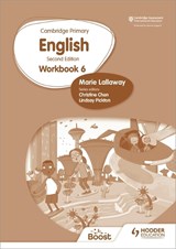 Cambridge Primary English Workbook 6 Second Edition - Marie Lallaway - 9781398300347