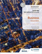 Cambridge International AS & A Level Business Second Edition - Malcolm Surridge ; Andrew Gillespie - 9781398308114