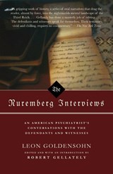 The Nuremberg Interviews - Leon Goldensohn - 9781400030439
