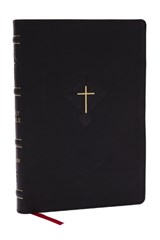RSV2CE, Thinline Large Print Catholic Bible, Black Leathersoft, Comfort Print - Catholic Bible Press - 9781400337552