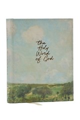 NKJV, Journal the Word Bible: Reflect, Journal or Create Art Next to Your Favorite Verses (Cloth over board, Red Letter, Comfort Print) - Thomas Nelson - 9781400352326