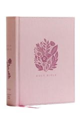 RSV2CE Catholic Bible, Journal Edition, Pink Cloth over Board, Comfort Print - Catholic Bible Press - 9781400353057