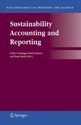 Sustainability Accounting and Reporting - Stefan Schaltegger ; Martin Bennett ; Roger Burritt - 9781402040795