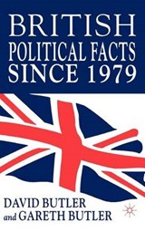 British Political Facts Since 1979 - BUTLER,  D. - 9781403903723