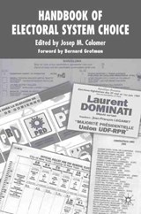 The Handbook of Electoral System Choice - COLOMER,  J. - 9781403904546