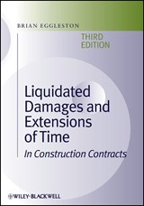Liquidated Damages and Extensions of Time - Brian (Registered Arbitrator) Eggleston - 9781405118156