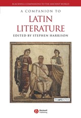 A Companion to Latin Literature - Stephen (University of Oxford) Harrison - 9781405161312