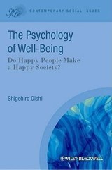 The Psychological Wealth of Nations - SHIGEHIRO (UNIVERSITY OF VIRGINIA,  USA) Oishi - 9781405192101